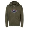 Unisex Midweight Full-Zip Hooded Sweatshirt Thumbnail