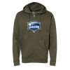 Unisex Midweight Full-Zip Hooded Sweatshirt Thumbnail