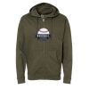 Unisex Midweight Full-Zip Hooded Sweatshirt Thumbnail