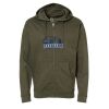 Unisex Midweight Full-Zip Hooded Sweatshirt Thumbnail