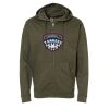 Unisex Midweight Full-Zip Hooded Sweatshirt Thumbnail