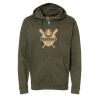 Unisex Midweight Full-Zip Hooded Sweatshirt Thumbnail