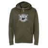 Unisex Midweight Full-Zip Hooded Sweatshirt Thumbnail
