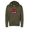 Unisex Midweight Full-Zip Hooded Sweatshirt Thumbnail