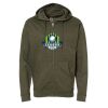 Unisex Midweight Full-Zip Hooded Sweatshirt Thumbnail