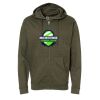 Unisex Midweight Full-Zip Hooded Sweatshirt Thumbnail