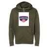 Unisex Midweight Full-Zip Hooded Sweatshirt Thumbnail