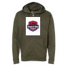 Unisex Midweight Full-Zip Hooded Sweatshirt Thumbnail