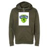 Unisex Midweight Full-Zip Hooded Sweatshirt Thumbnail