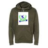 Unisex Midweight Full-Zip Hooded Sweatshirt Thumbnail
