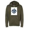Unisex Midweight Full-Zip Hooded Sweatshirt Thumbnail