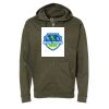 Unisex Midweight Full-Zip Hooded Sweatshirt Thumbnail