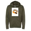 Unisex Midweight Full-Zip Hooded Sweatshirt Thumbnail