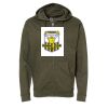 Unisex Midweight Full-Zip Hooded Sweatshirt Thumbnail