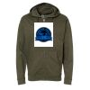 Unisex Midweight Full-Zip Hooded Sweatshirt Thumbnail