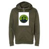 Unisex Midweight Full-Zip Hooded Sweatshirt Thumbnail
