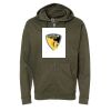 Unisex Midweight Full-Zip Hooded Sweatshirt Thumbnail