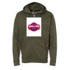 Unisex Midweight Full-Zip Hooded Sweatshirt Thumbnail