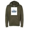 Unisex Midweight Full-Zip Hooded Sweatshirt Thumbnail