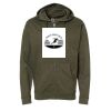 Unisex Midweight Full-Zip Hooded Sweatshirt Thumbnail