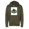 Unisex Midweight Full-Zip Hooded Sweatshirt Thumbnail
