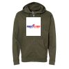 Unisex Midweight Full-Zip Hooded Sweatshirt Thumbnail