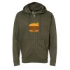 Unisex Midweight Full-Zip Hooded Sweatshirt Thumbnail