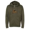 Unisex Midweight Full-Zip Hooded Sweatshirt Thumbnail