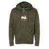 Unisex Midweight Full-Zip Hooded Sweatshirt Thumbnail