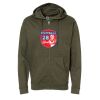 Unisex Midweight Full-Zip Hooded Sweatshirt Thumbnail