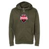 Unisex Midweight Full-Zip Hooded Sweatshirt Thumbnail