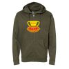 Unisex Midweight Full-Zip Hooded Sweatshirt Thumbnail
