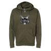 Unisex Midweight Full-Zip Hooded Sweatshirt Thumbnail