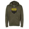 Unisex Midweight Full-Zip Hooded Sweatshirt Thumbnail