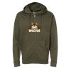 Unisex Midweight Full-Zip Hooded Sweatshirt Thumbnail