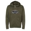 Unisex Midweight Full-Zip Hooded Sweatshirt Thumbnail