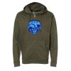 Unisex Midweight Full-Zip Hooded Sweatshirt Thumbnail