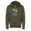 Unisex Midweight Full-Zip Hooded Sweatshirt Thumbnail