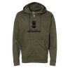 Unisex Midweight Full-Zip Hooded Sweatshirt Thumbnail