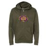 Unisex Midweight Full-Zip Hooded Sweatshirt Thumbnail