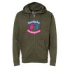 Unisex Midweight Full-Zip Hooded Sweatshirt Thumbnail