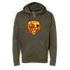 Unisex Midweight Full-Zip Hooded Sweatshirt Thumbnail