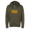 Unisex Midweight Full-Zip Hooded Sweatshirt Thumbnail