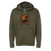 Unisex Midweight Full-Zip Hooded Sweatshirt Thumbnail
