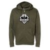 Unisex Midweight Full-Zip Hooded Sweatshirt Thumbnail