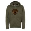 Unisex Midweight Full-Zip Hooded Sweatshirt Thumbnail