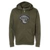 Unisex Midweight Full-Zip Hooded Sweatshirt Thumbnail