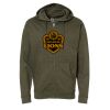 Unisex Midweight Full-Zip Hooded Sweatshirt Thumbnail