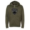 Unisex Midweight Full-Zip Hooded Sweatshirt Thumbnail