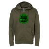 Unisex Midweight Full-Zip Hooded Sweatshirt Thumbnail